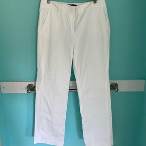 Talbots signature white pants - 8
